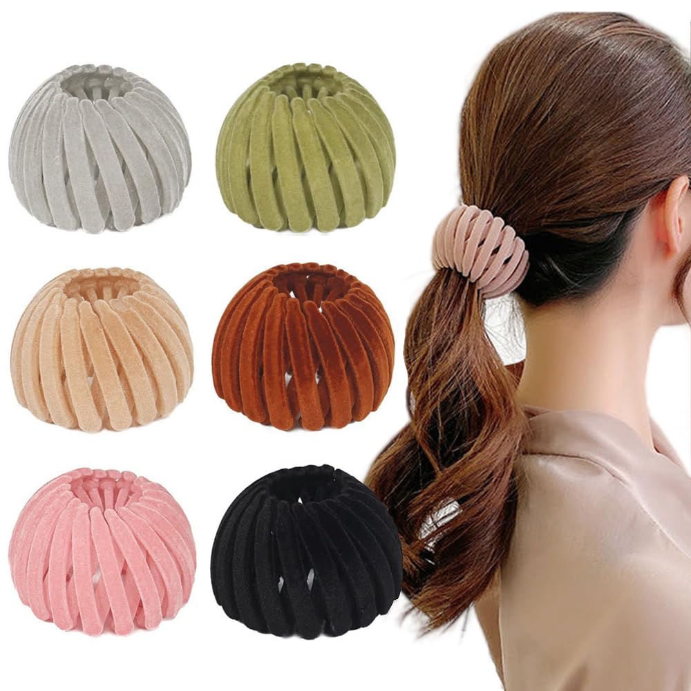 bird nest hair clip